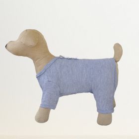 Sweet Dreams Dog Pajamas (Color: Grey, size: SM)