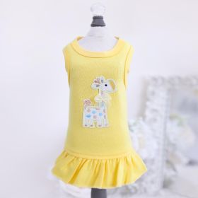 Baby Safari Dress (Color: yellow, size: XXS)