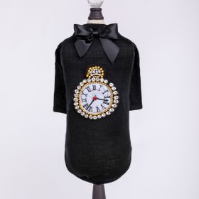 Tmeless Dog Tee (Color: black, size: MD)