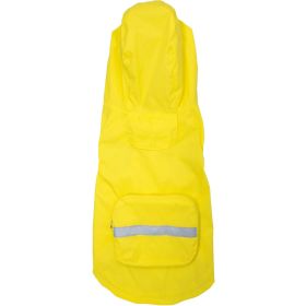 Packable Raincoat (Color: yellow, size: large)
